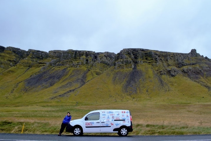 Touring Iceland in a camper van