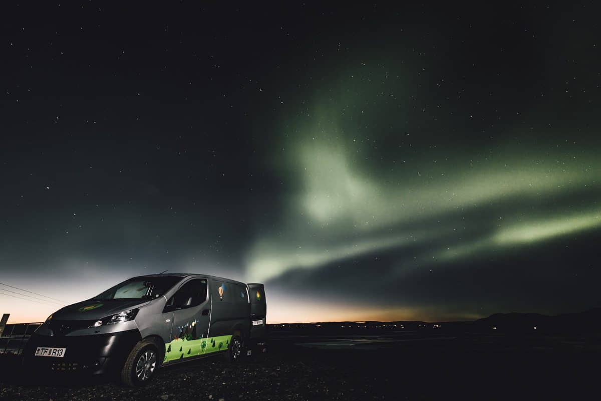 Photographing Aurora Borealis in Iceland