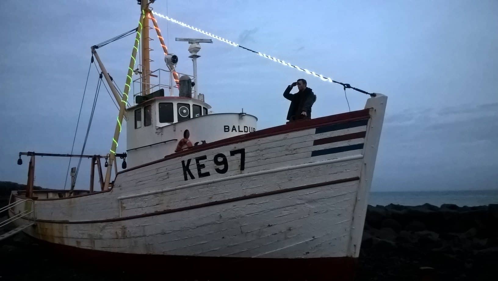 The boat Baldur in Iceland