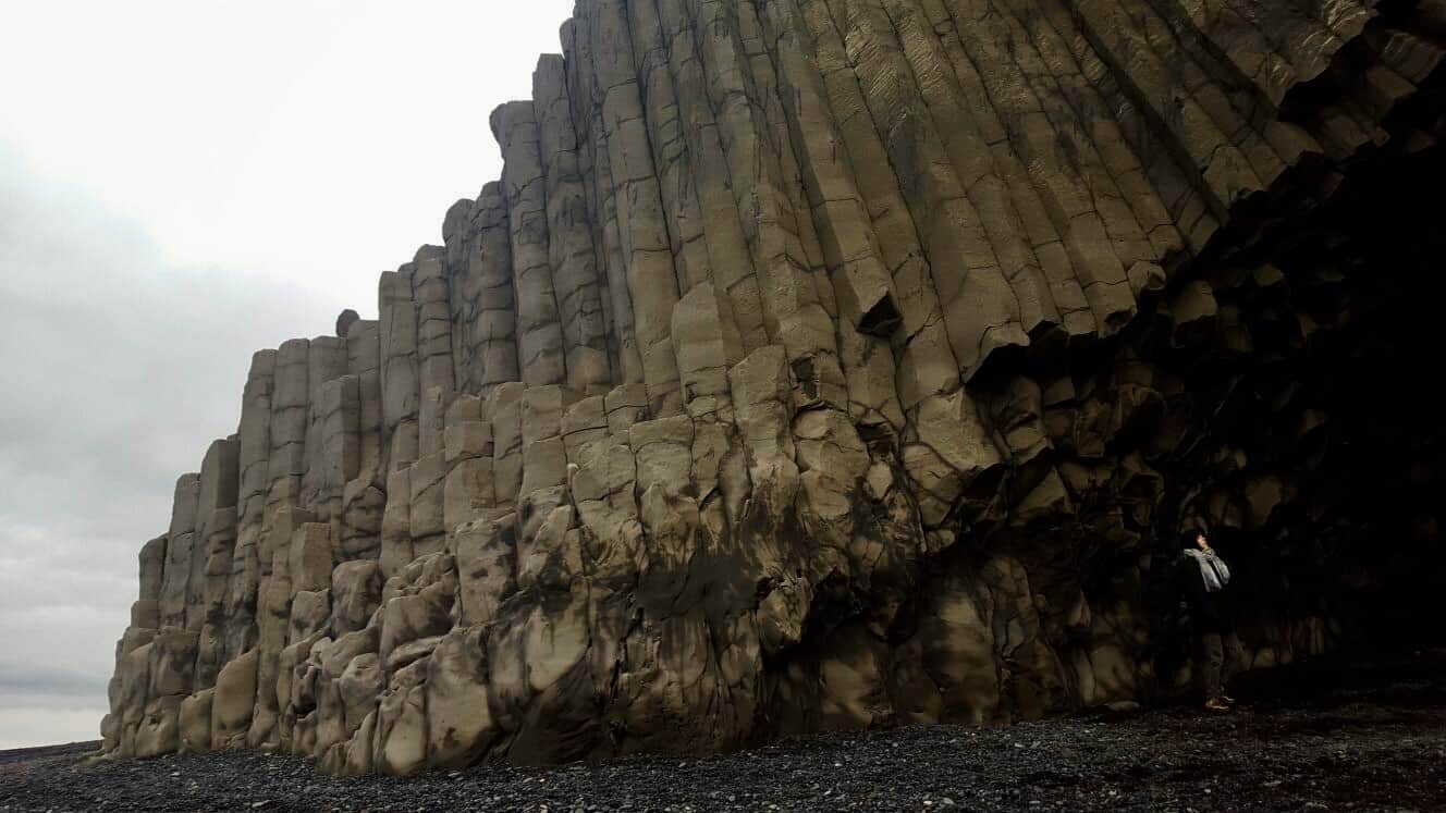 The famous basalt columns