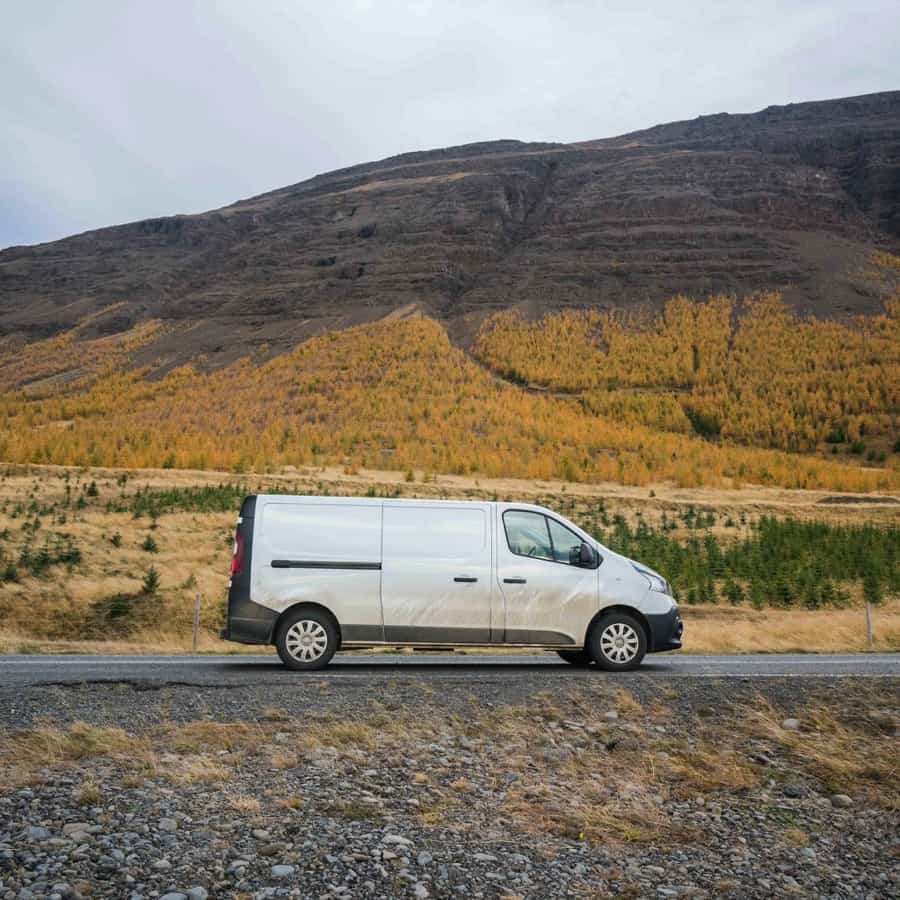 An Icelandic camper adventure