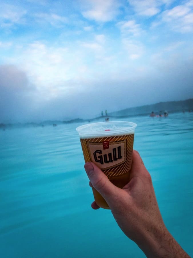 Cheers to the Blue Lagoon