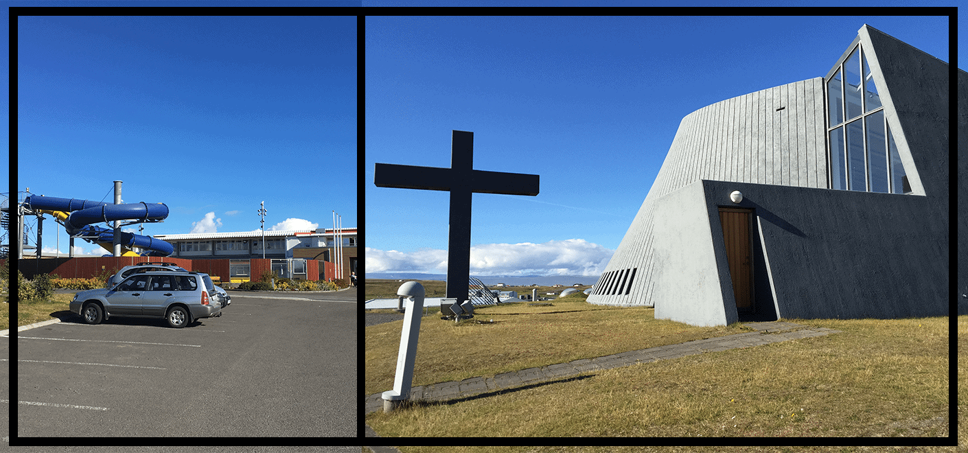 The Church in Blöndós, North Iceland