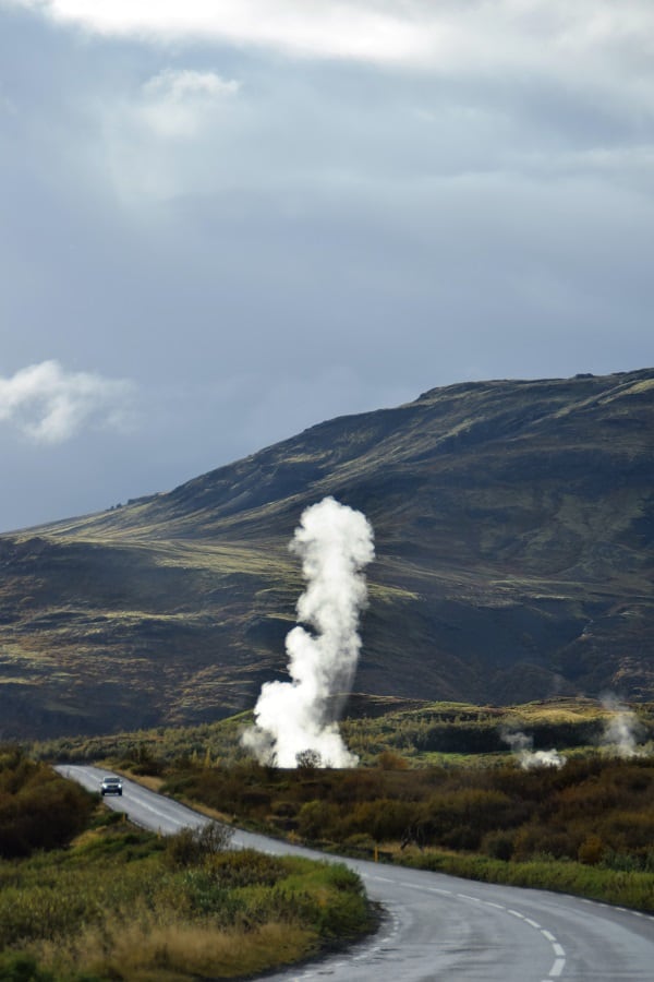 The geothermal spring Deildartunguhver