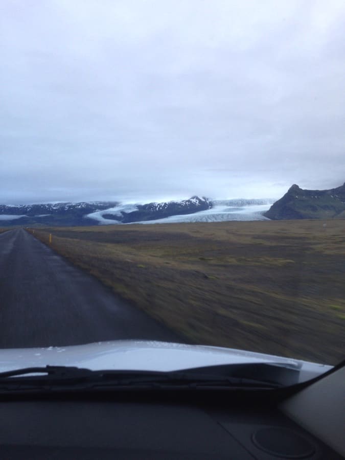 Driving the Golden Circle in Iceland