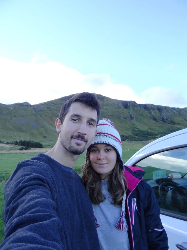Travelling around Iceland in a campervan