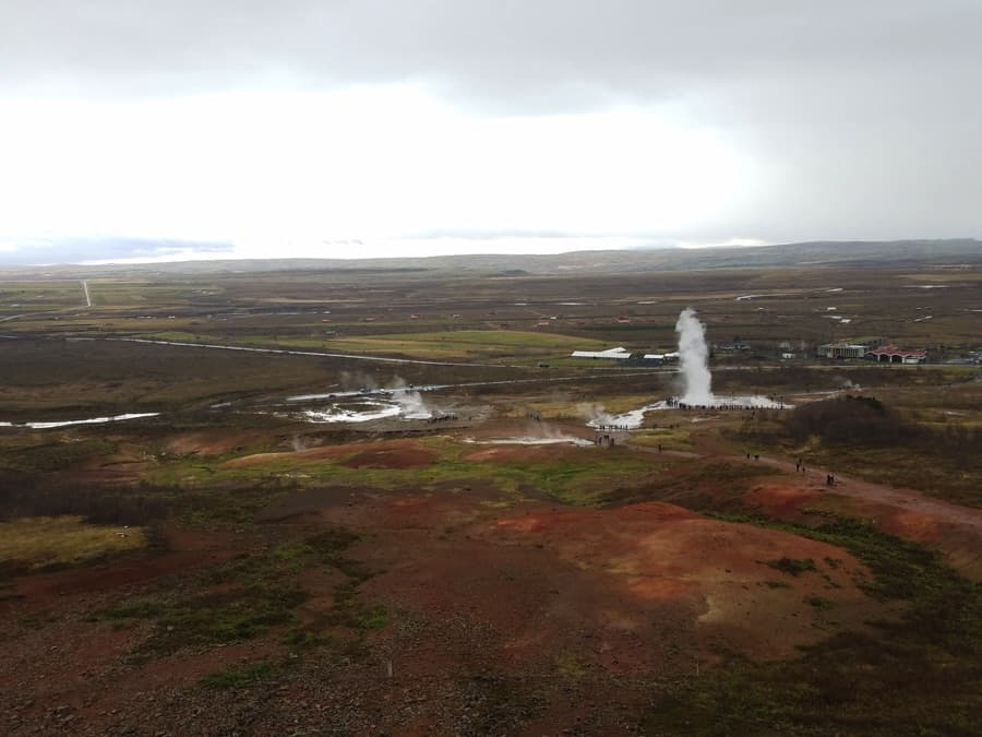 The geothermal area of Geysir