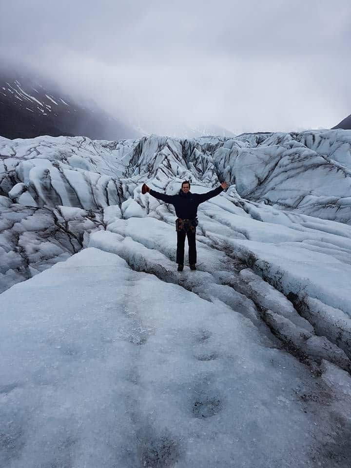 Glacier hiking in Iceland