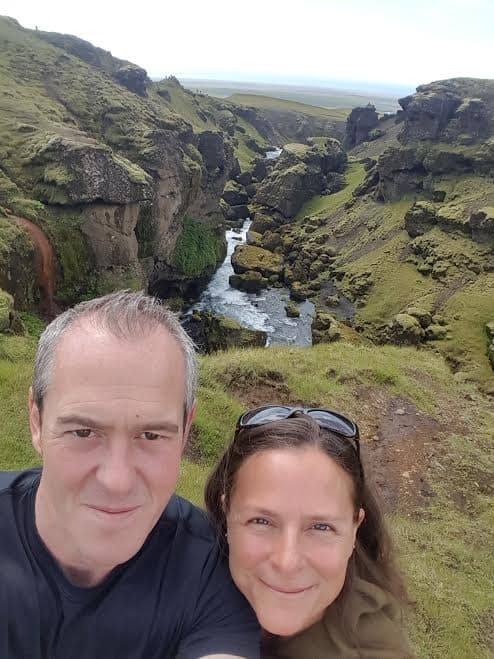 Hiking in Fjaðrárgljúfur