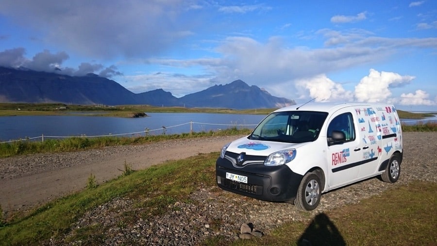 Camper hire company in Iceland