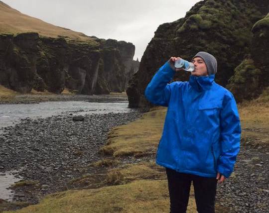 Bottled water in Iceland