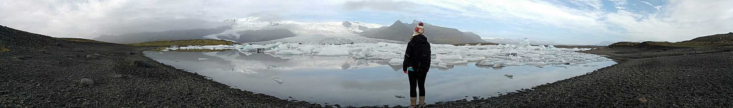The Glacier lagoon Jökulsárlón