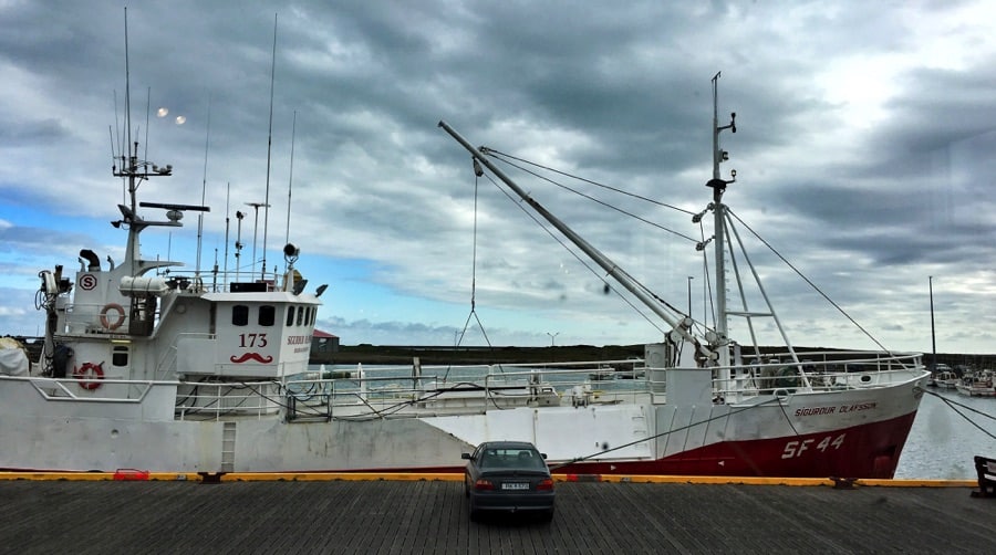 Kálfshamarsvík harbour