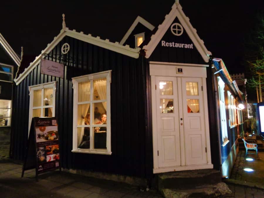 Lækjarbrekka restaurant in Reykjavik