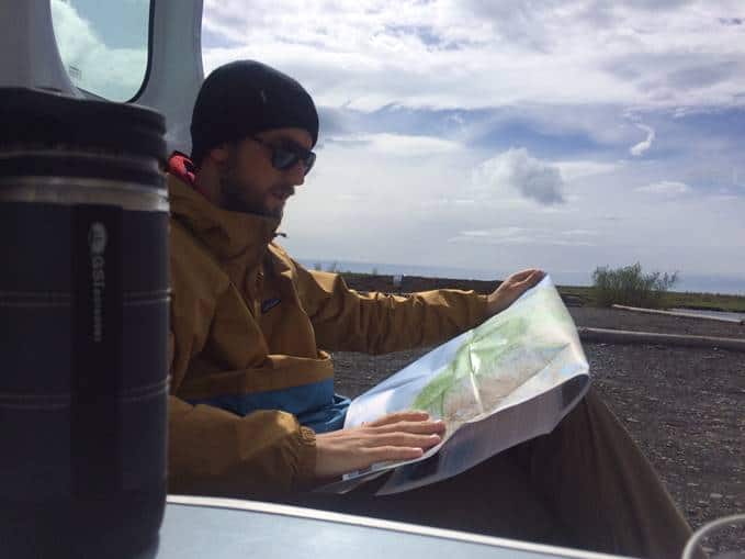Reading maps of Iceland