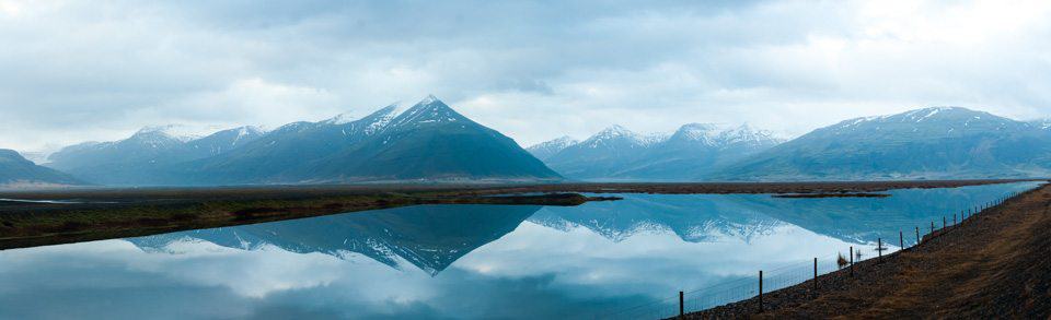 Icelandic mountain view