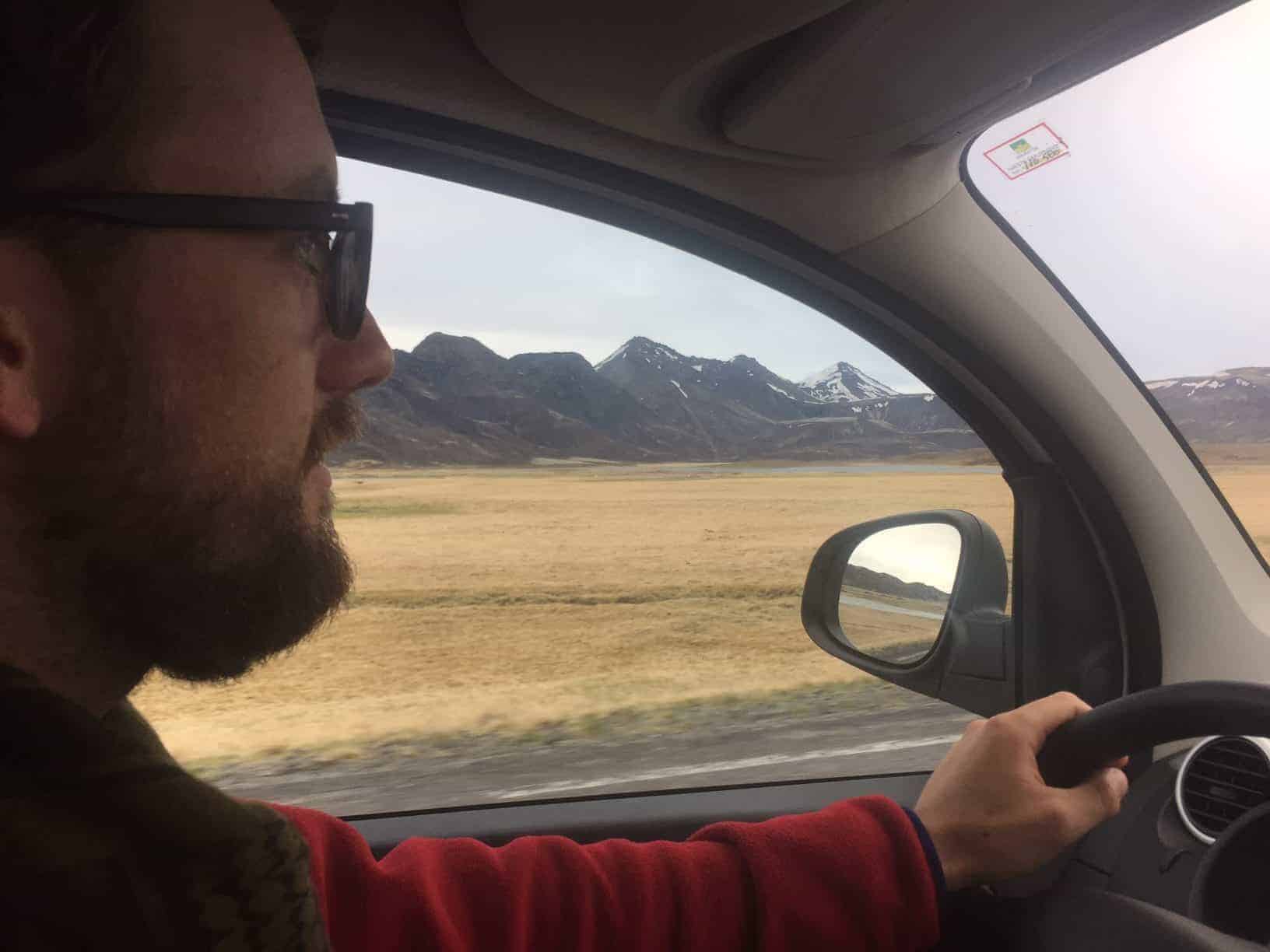 Mr Adventure on an Icelandic roadtrip