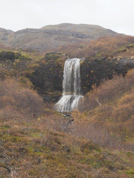 One of the many waterfalls in Iceland