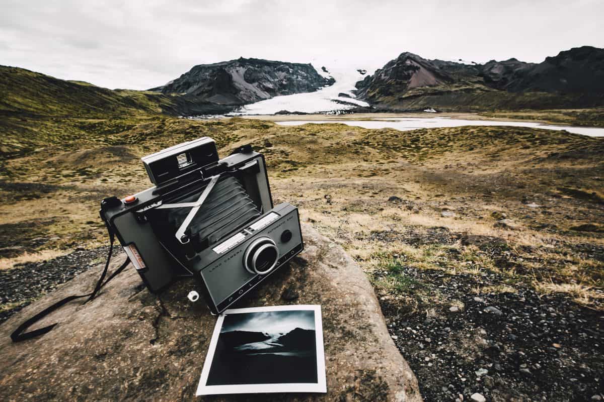 Polaroid photography in Iceland