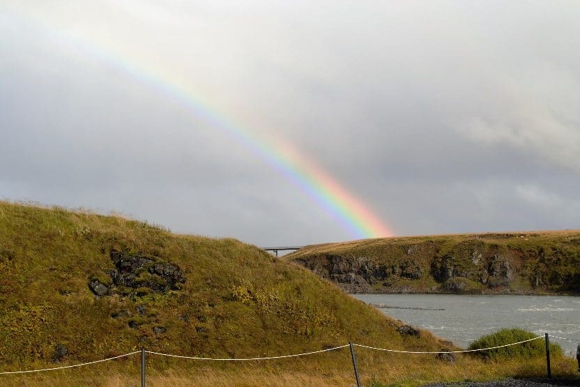 Rainbows in Iceland