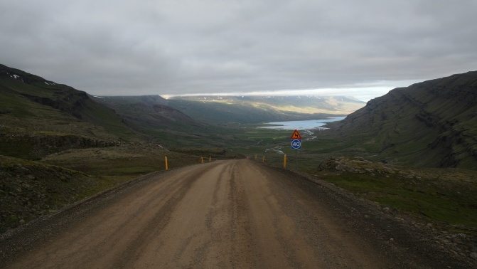Road 939 in East Iceland