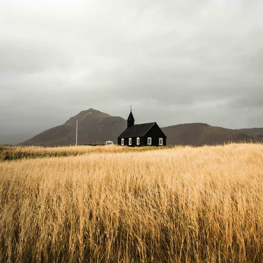 A church in Snæfellsnes peninsula