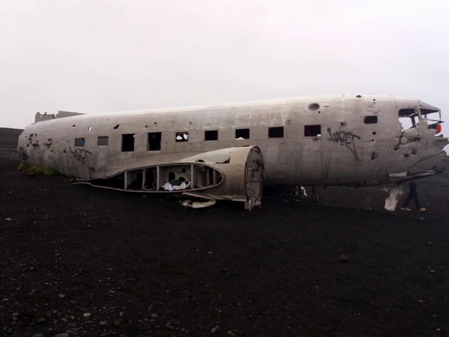 Sólheimasandur airplane wreckage