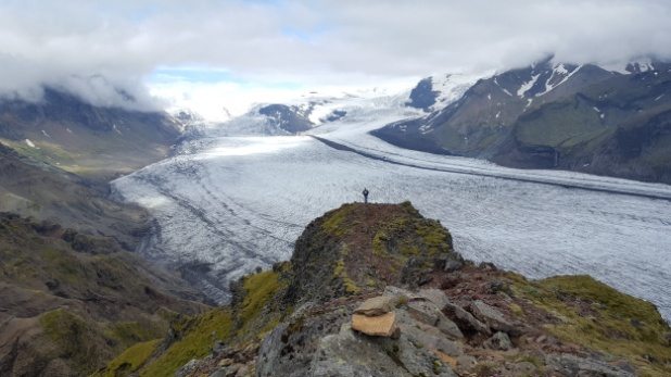 Svínafellsjökull glacier