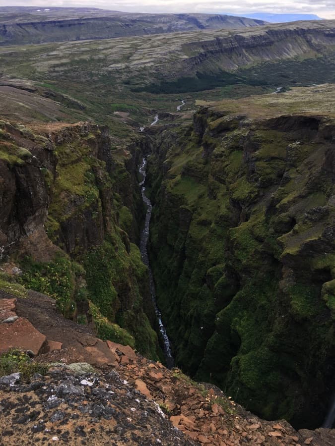 Iceland's second highest waterfall Glýmur