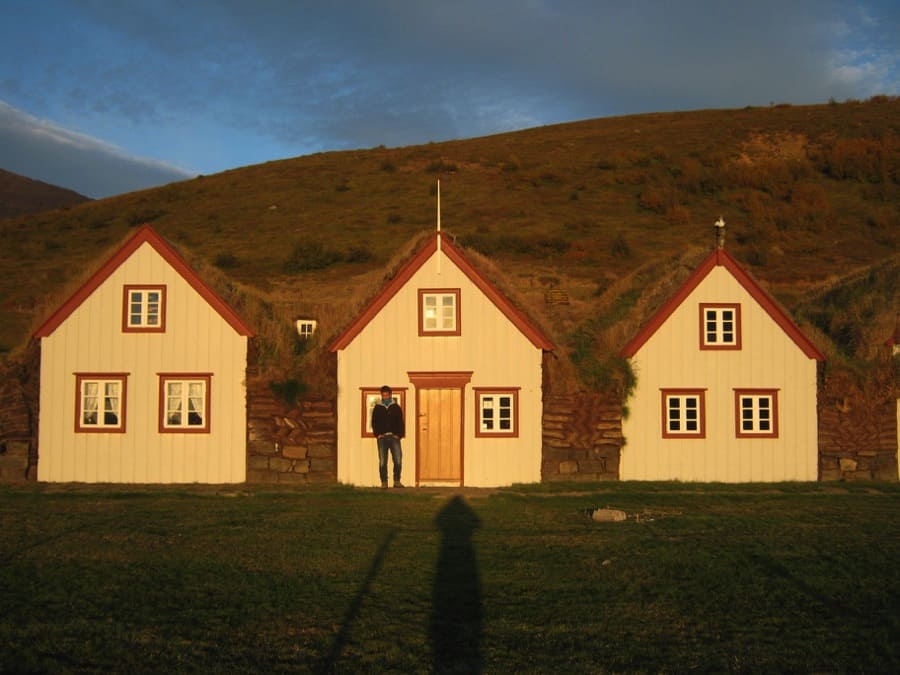 Icelandic thached roofs