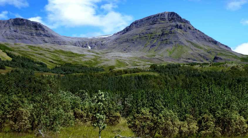 Mt Esja in Iceland.