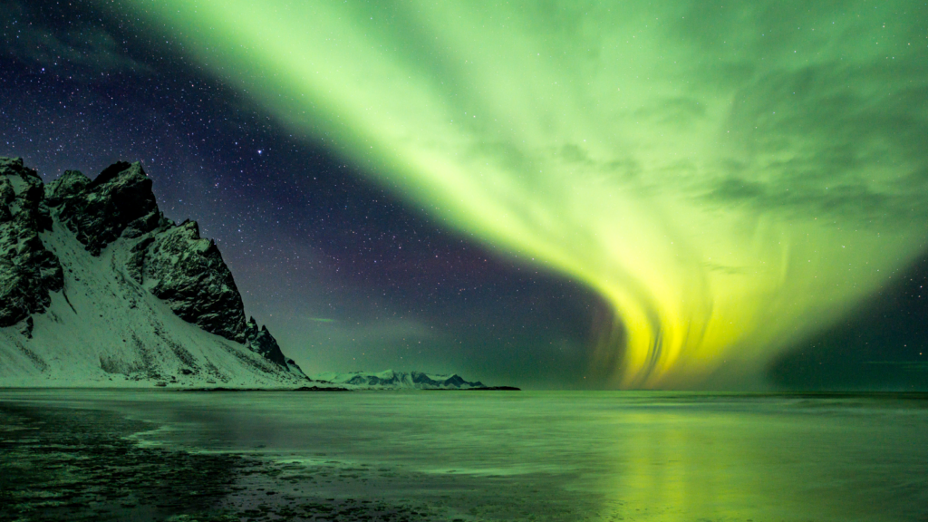 Northern Lights at Hofn, Iceland