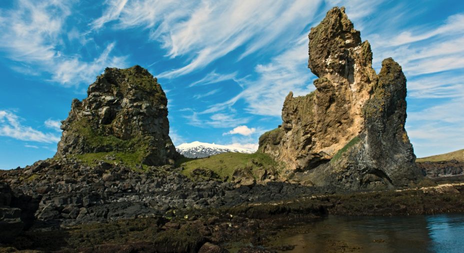 Rock formations on Snæfellsnes Peninsula