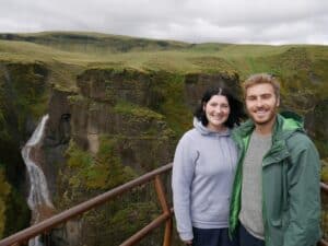 2 Kiwis in Iceland
