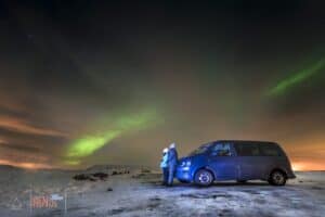 4x4 Camper under the Northern lights 4x4 Camper under the Northern lights