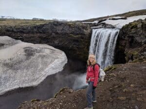 Above Skógafoss