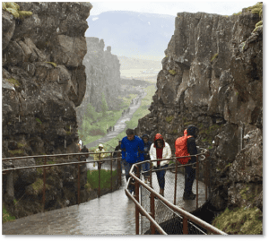 Almannagjá Canyon Almannagjá Canyon