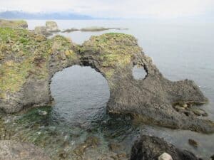 Arnarstapi rock arch