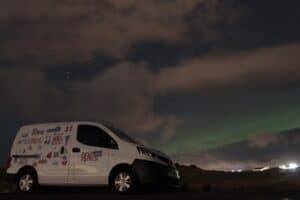 Aurora Borealis in Reykjavik