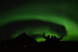 Aurora Borealis in the Westfjords