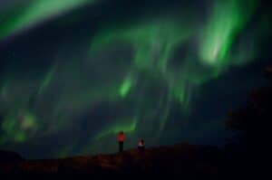 Aurora Borealis in the Westfjords