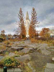 Behind Hallgrímskirkja