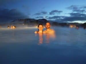 Blue Lagoon in winter Blue Lagoon in winter
