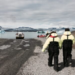 Boat tour on Jökulsárlón