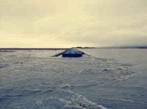 Bridge swept away by floods - East Iceland Bridge swept away by floods - East Iceland