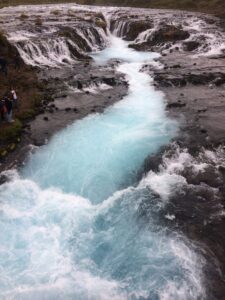 Brúarfoss Waterfall