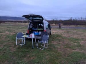 Camper lunch ready Camper lunch ready