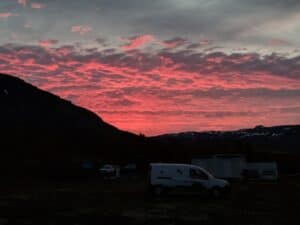 Camper van Campsite Iceland Camper van Campsite Iceland