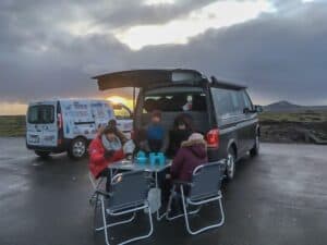 Camper van party Camper van party