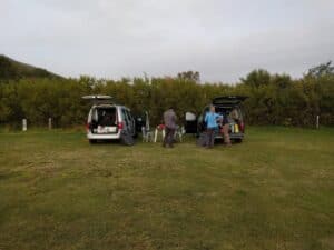 Campervanning around Iceland